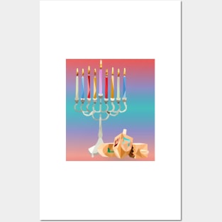 Menorah Posters and Art